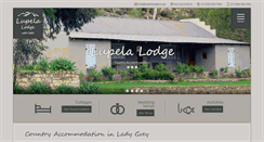 Desktop Screenshot of lupelalodge.co.za